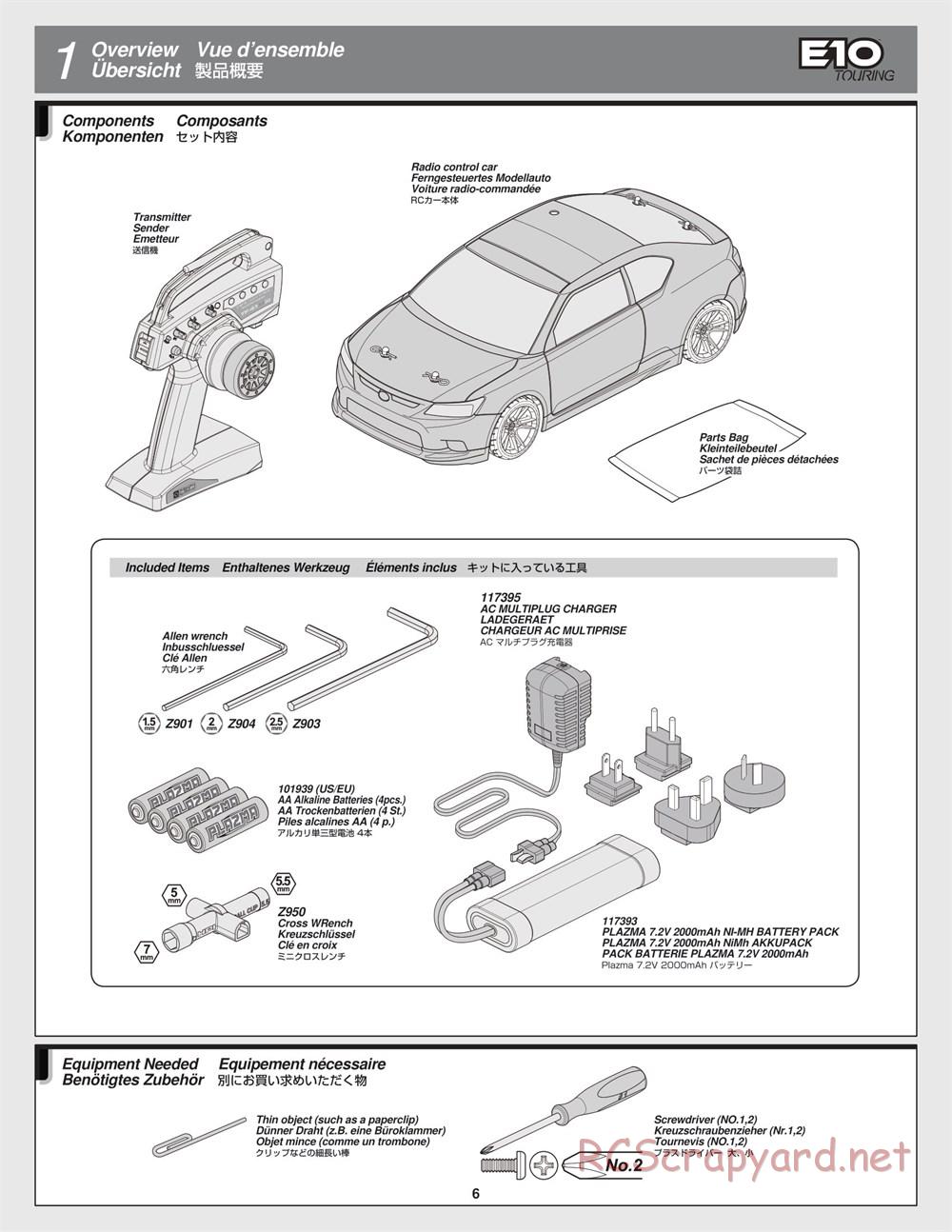 HPI - E10 - Manual - Page 6