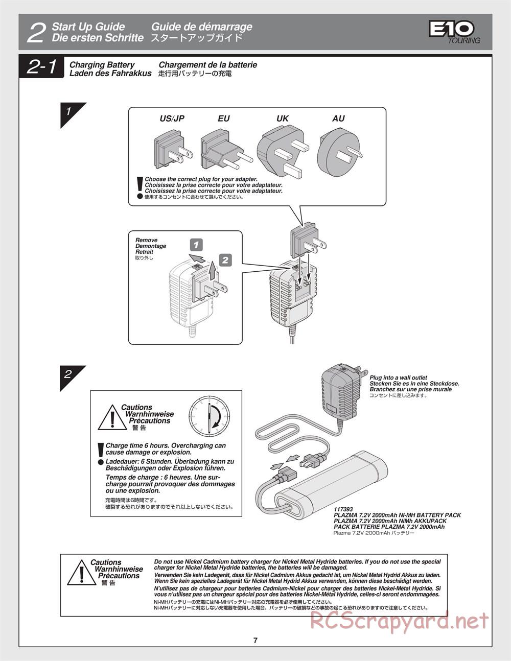 HPI - E10 - Manual - Page 7