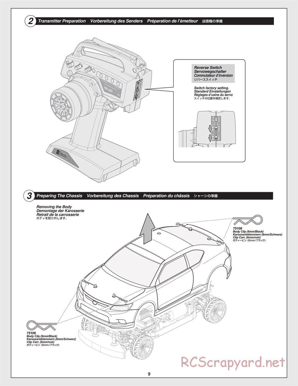 HPI - E10 - Manual - Page 9