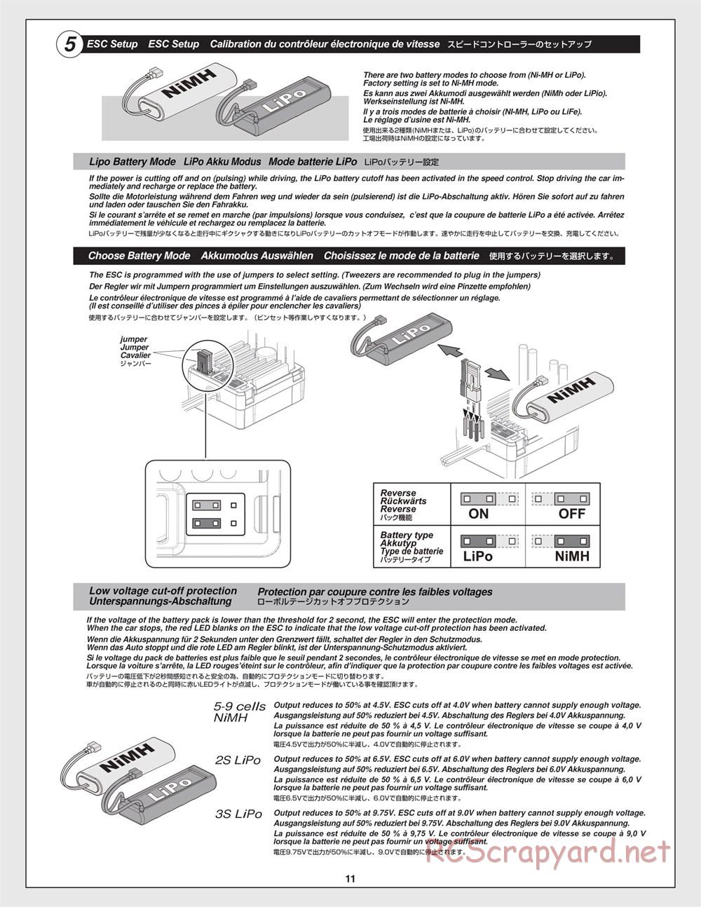 HPI - E10 - Manual - Page 11