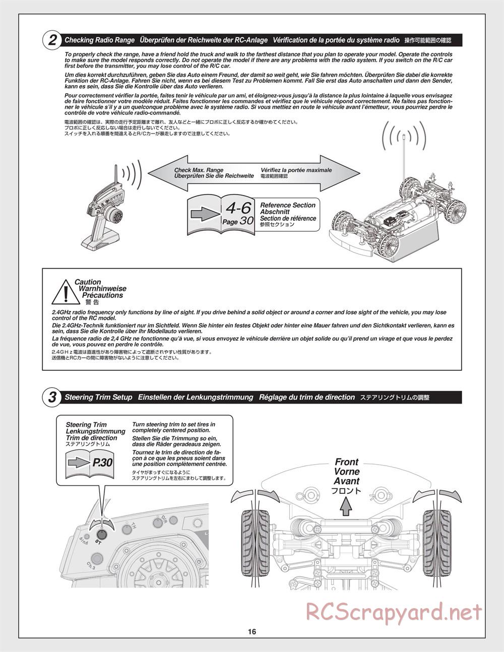 HPI - E10 - Manual - Page 16