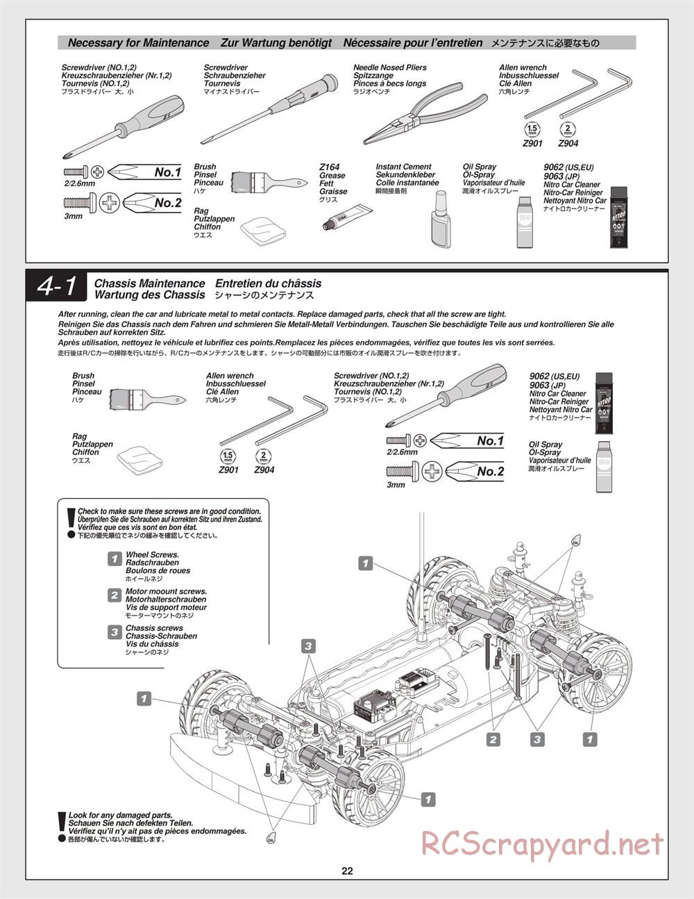 HPI - E10 - Manual - Page 22