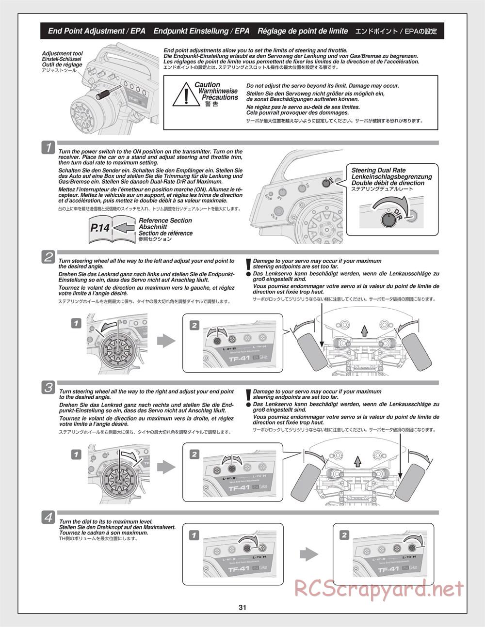 HPI - E10 - Manual - Page 31