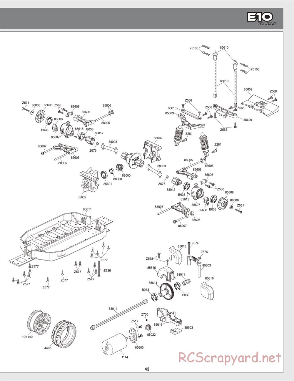 HPI - E10 - Manual - Page 43