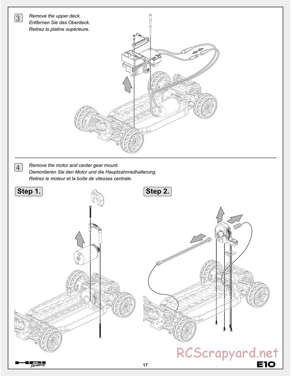 HPI - E10 - Manual - Page 17