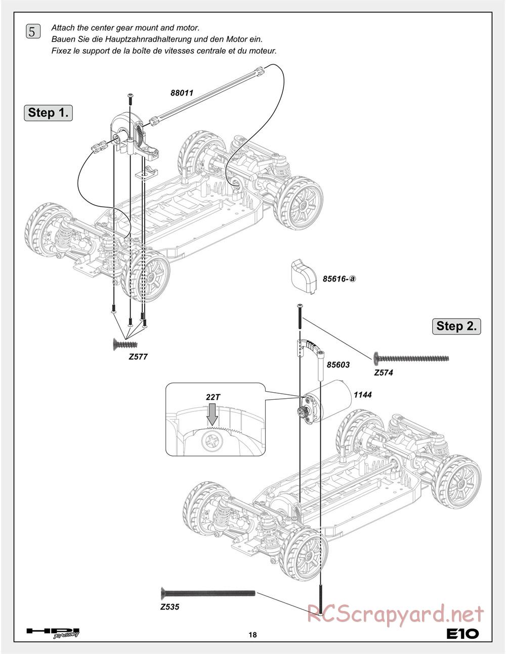 HPI - E10 - Manual - Page 18