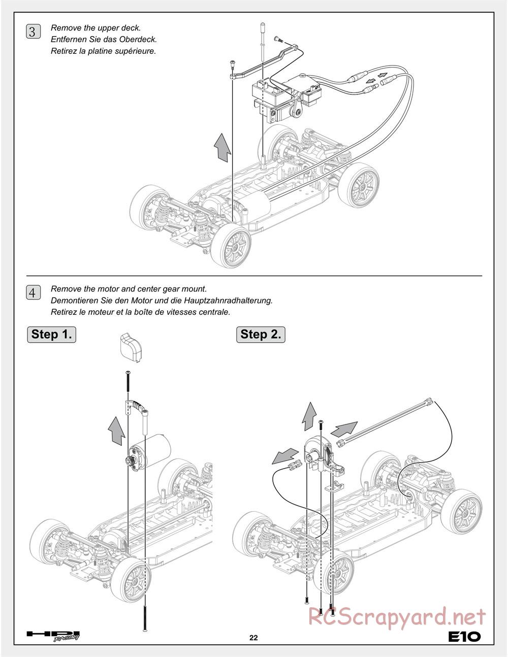 HPI - E10 - Manual - Page 22