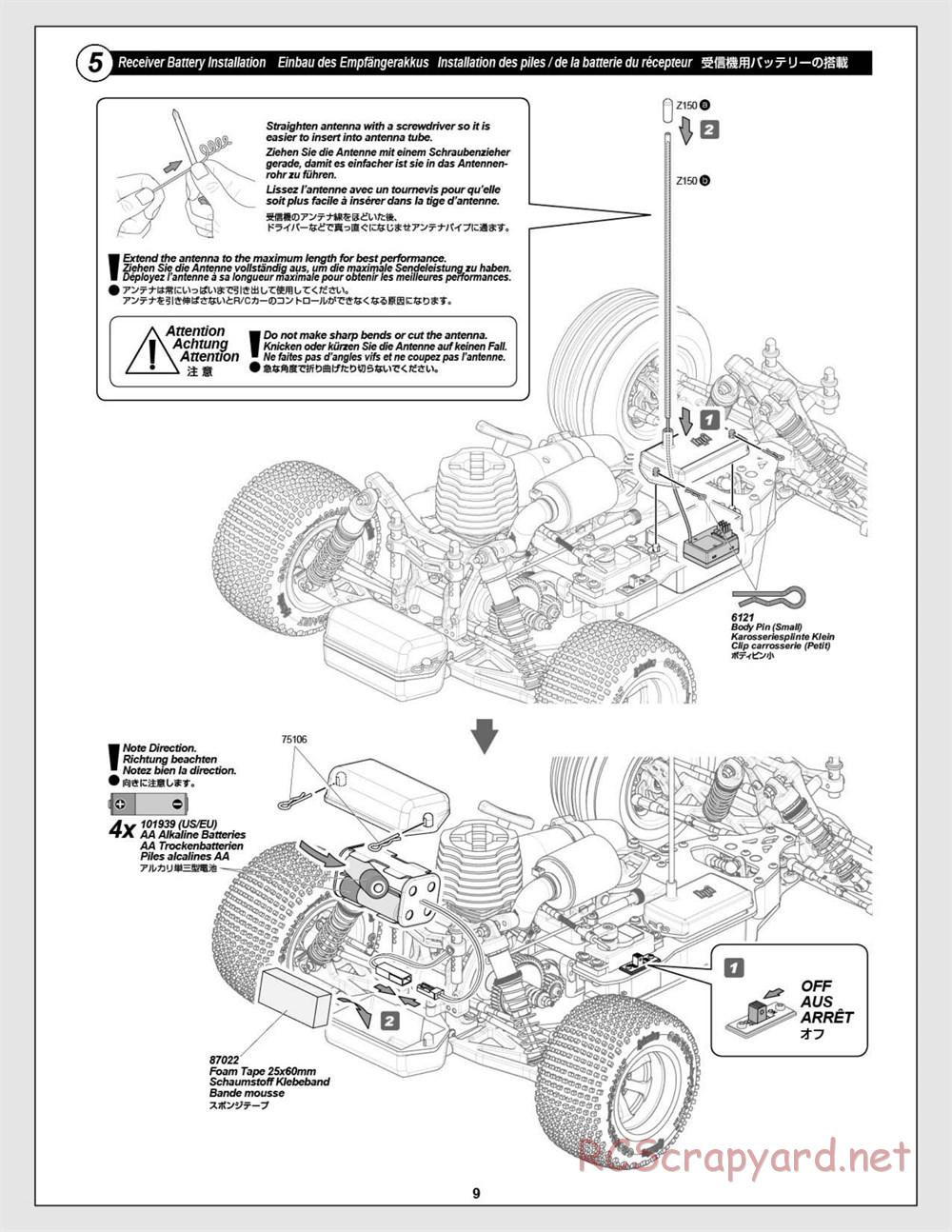 HPI - Firestorm 10T - Manual - Page 9