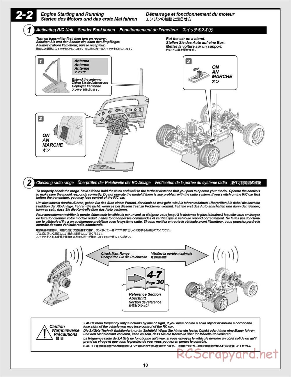 HPI - Firestorm 10T - Manual - Page 10