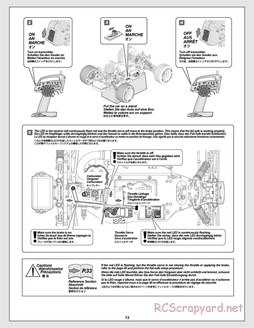 HPI - Firestorm 10T - Manual - Page 13