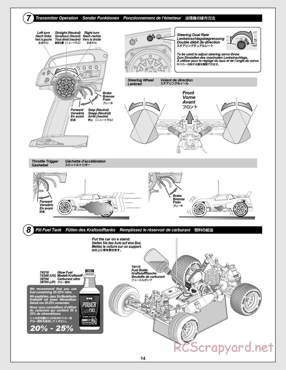 HPI - Firestorm 10T - Manual - Page 14