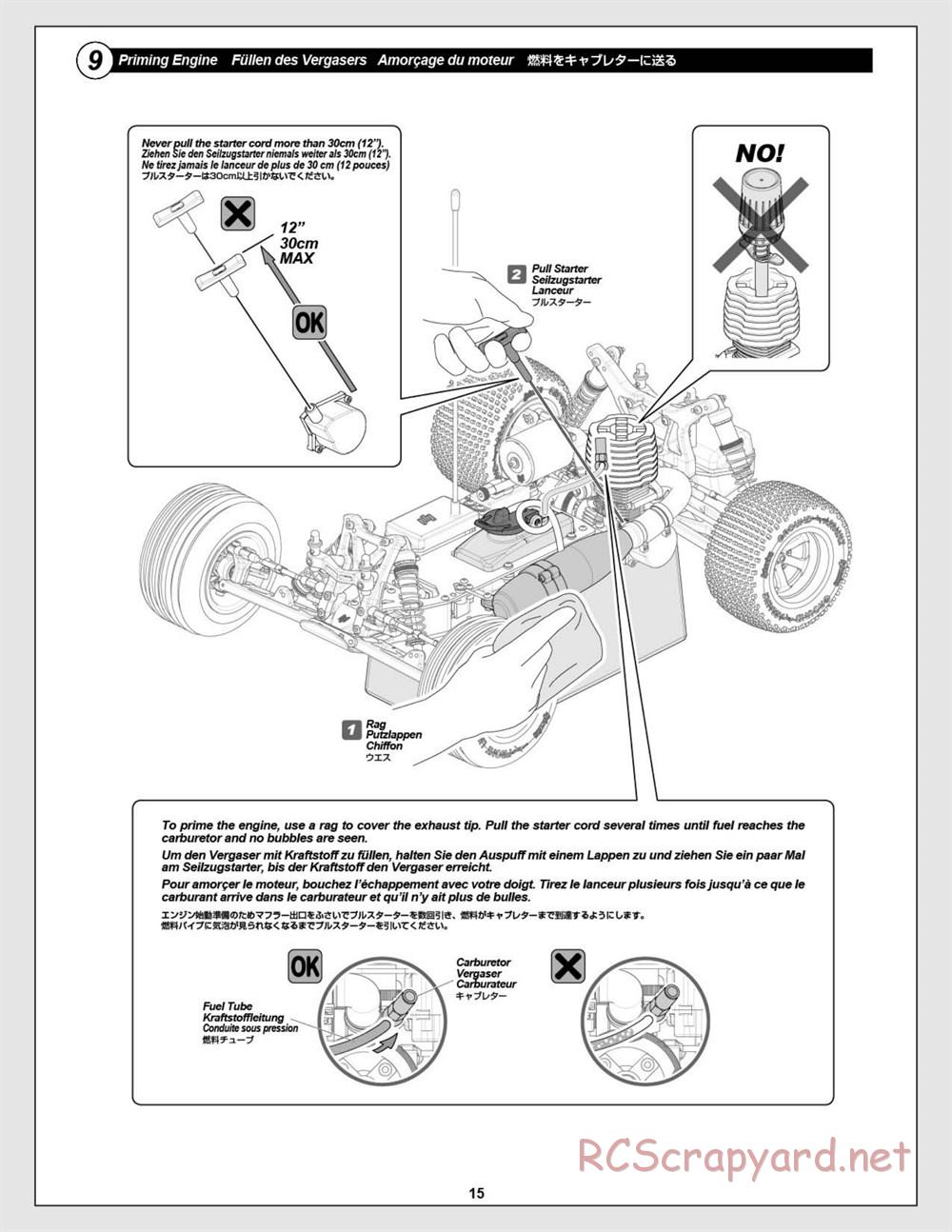 HPI - Firestorm 10T - Manual - Page 15