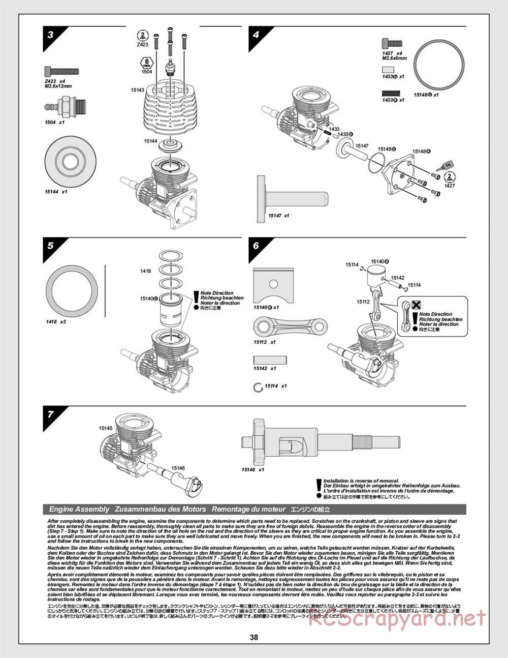 HPI - Firestorm 10T - Manual - Page 38