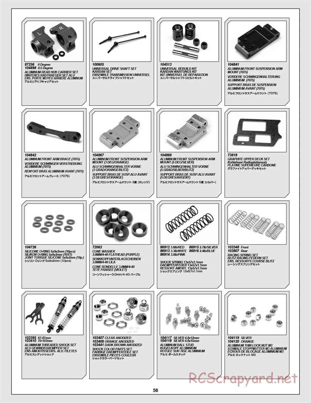 HPI - Firestorm 10T - Exploded View - Page 56