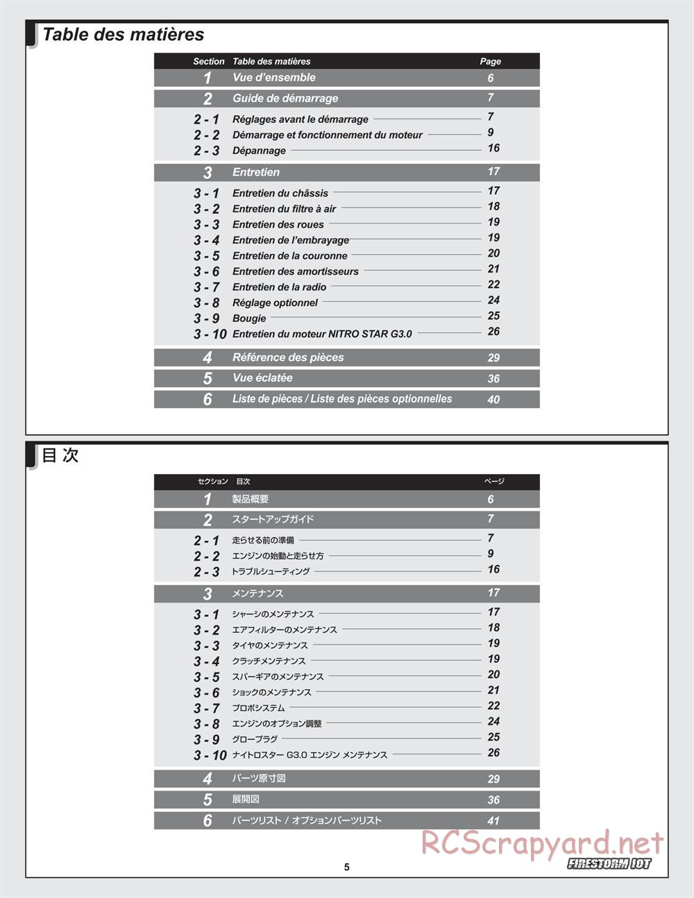 HPI - Firestorm 10T - Manual - Page 5