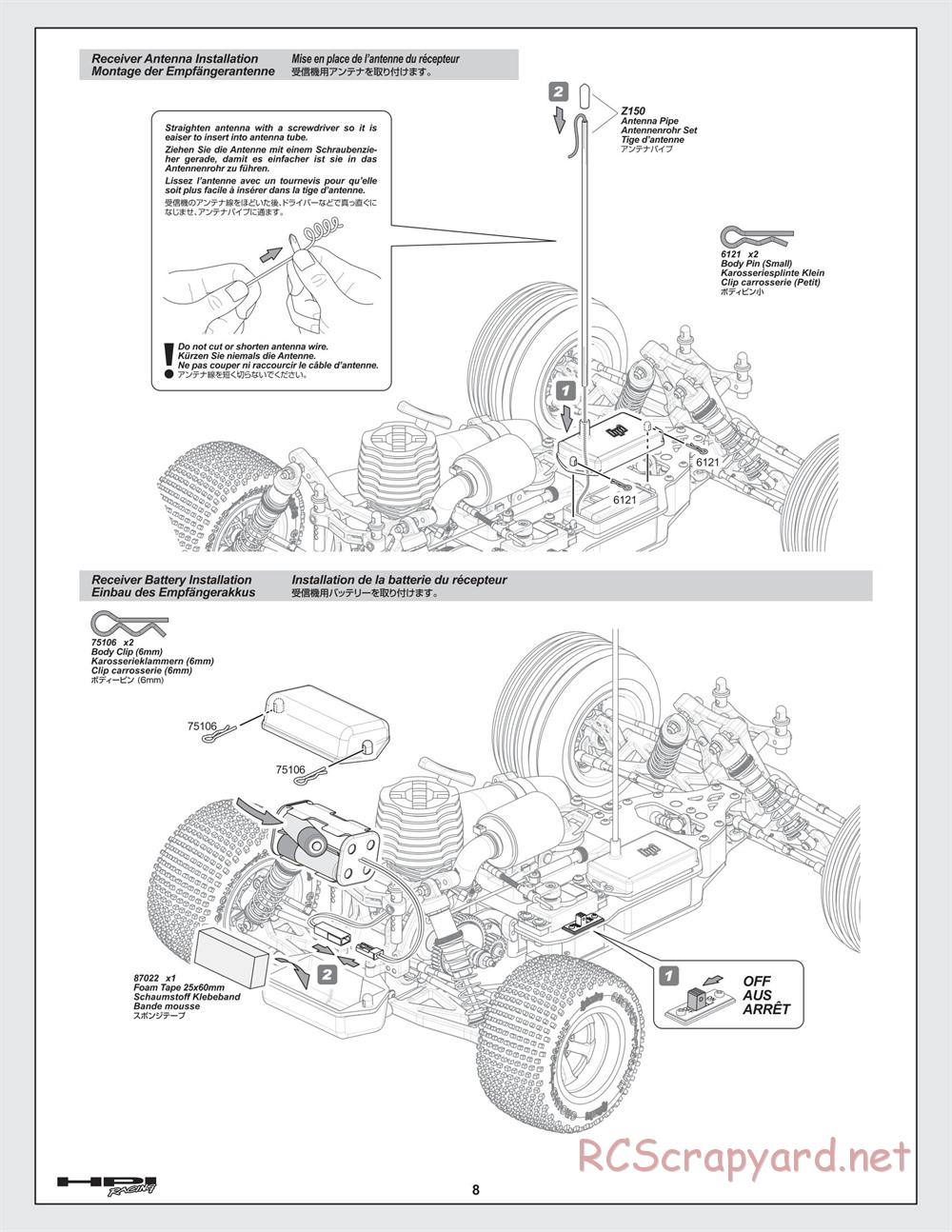 HPI - Firestorm 10T - Manual - Page 8