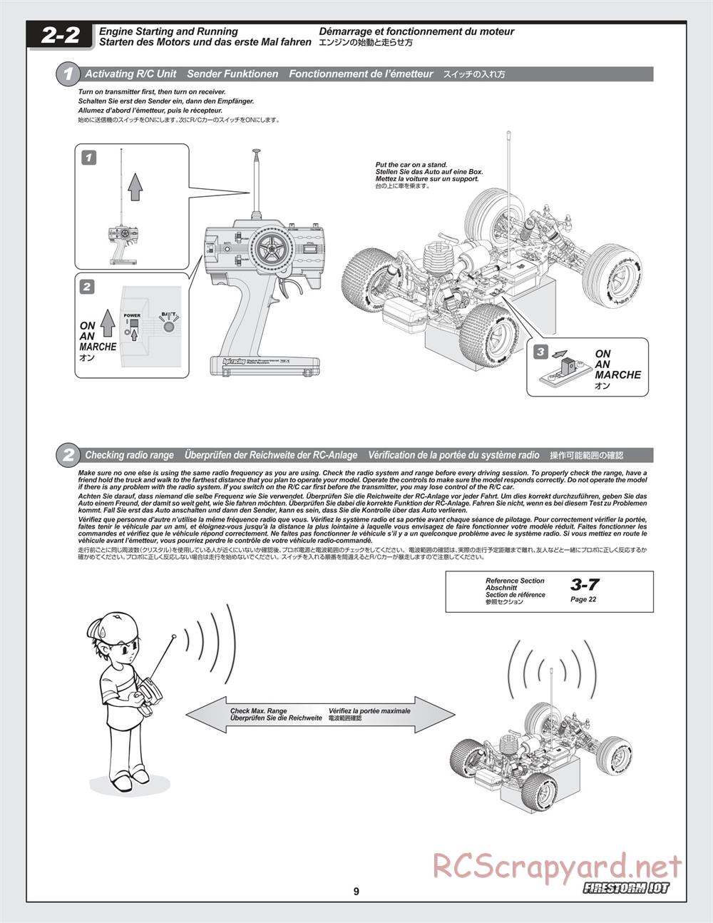HPI - Firestorm 10T - Manual - Page 9