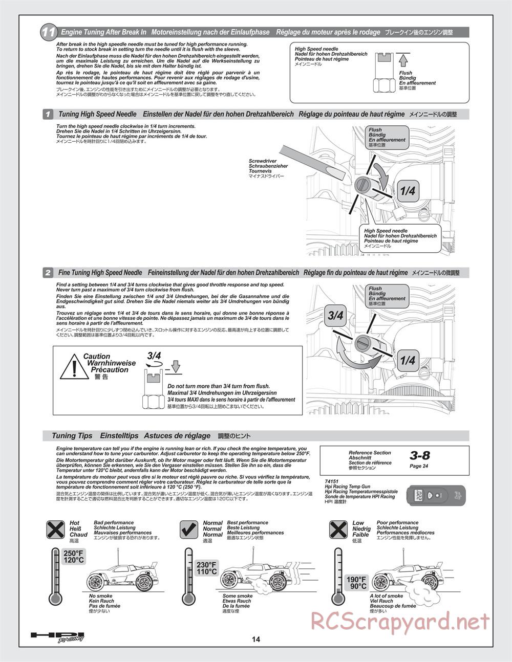 HPI - Firestorm 10T - Manual - Page 14