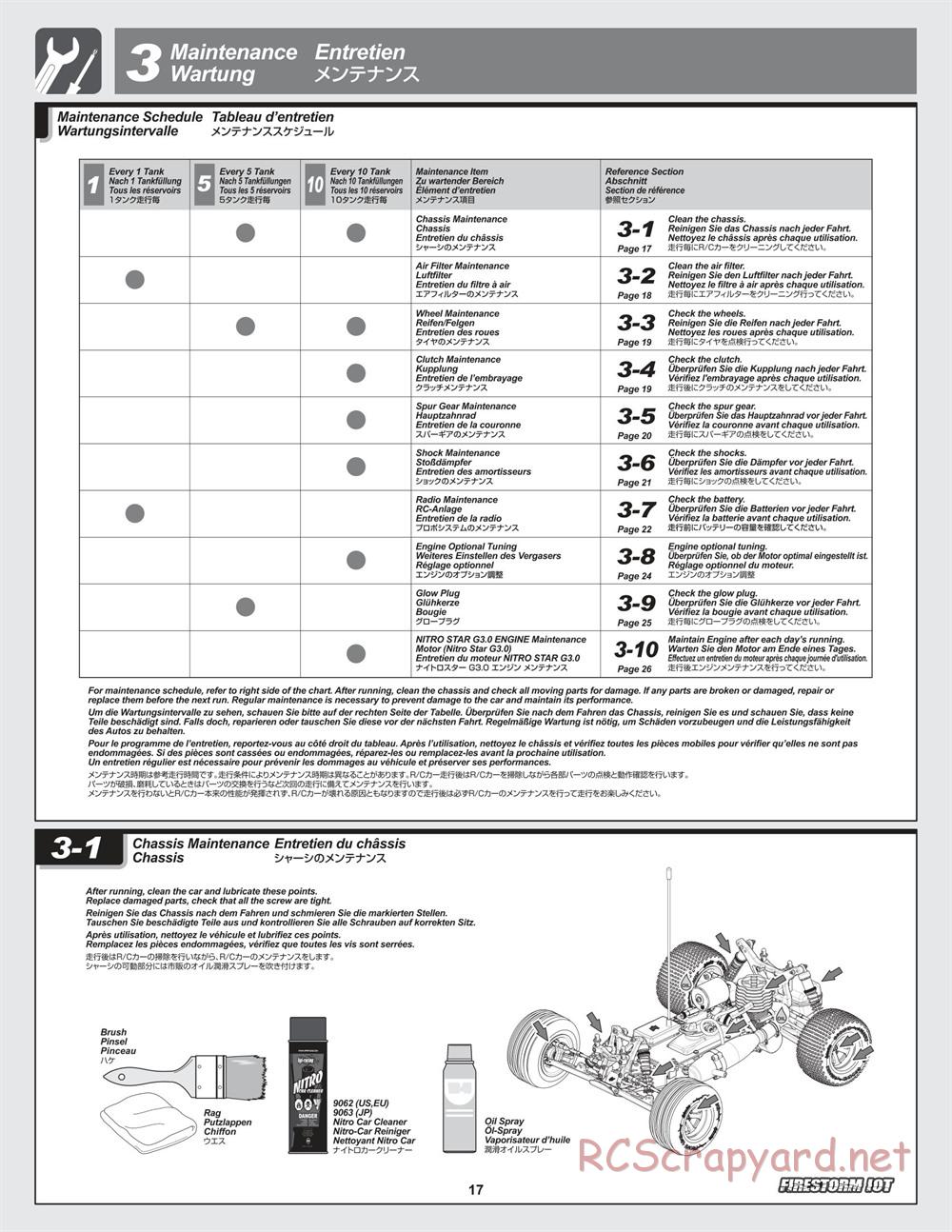 HPI - Firestorm 10T - Manual - Page 17