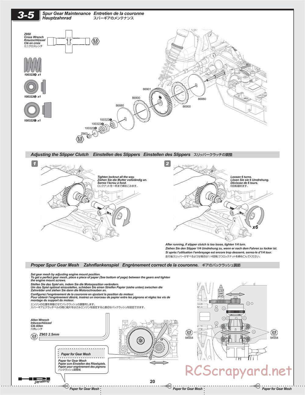HPI - Firestorm 10T - Manual - Page 20