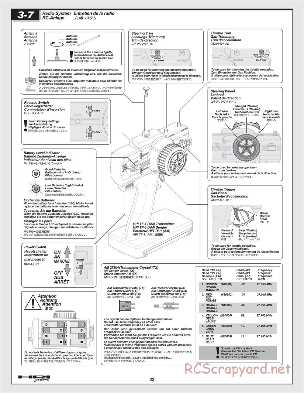 HPI - Firestorm 10T - Manual - Page 22