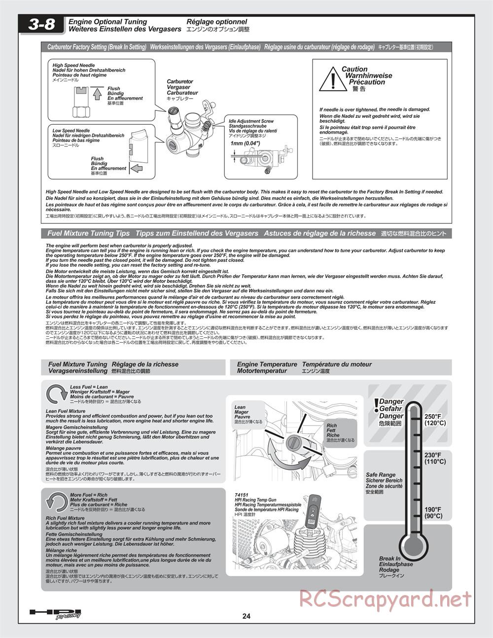 HPI - Firestorm 10T - Manual - Page 24