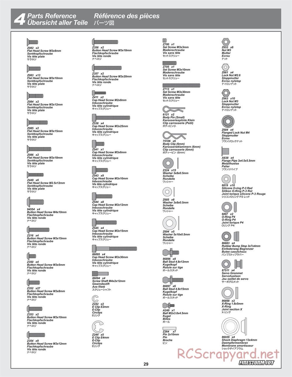 HPI - Firestorm 10T - Manual - Page 29