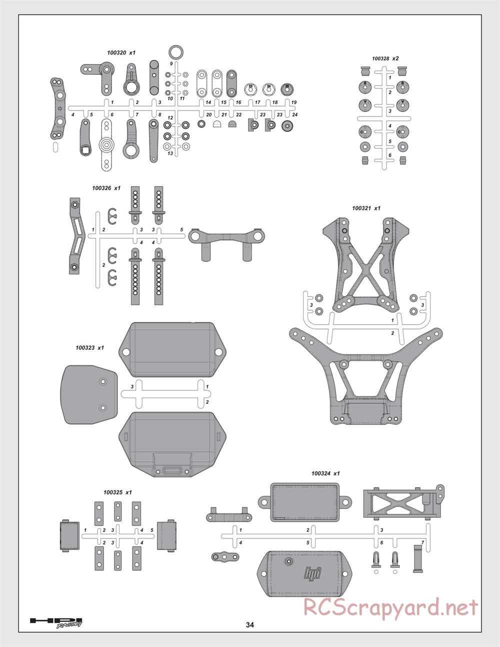 HPI - Firestorm 10T - Manual - Page 34