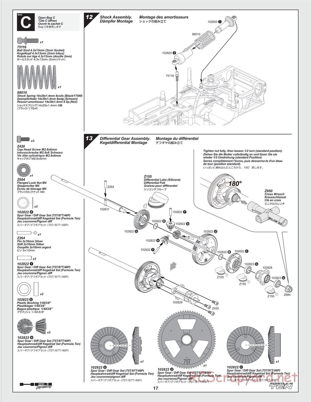 HPI - F10 - Formula Ten - Manual - Page 17