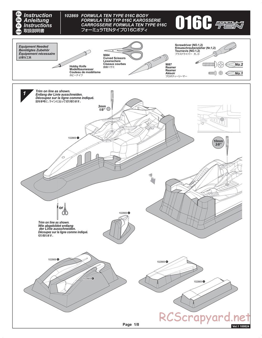 HPI - F10 - Formula Ten - Manual - Page 34