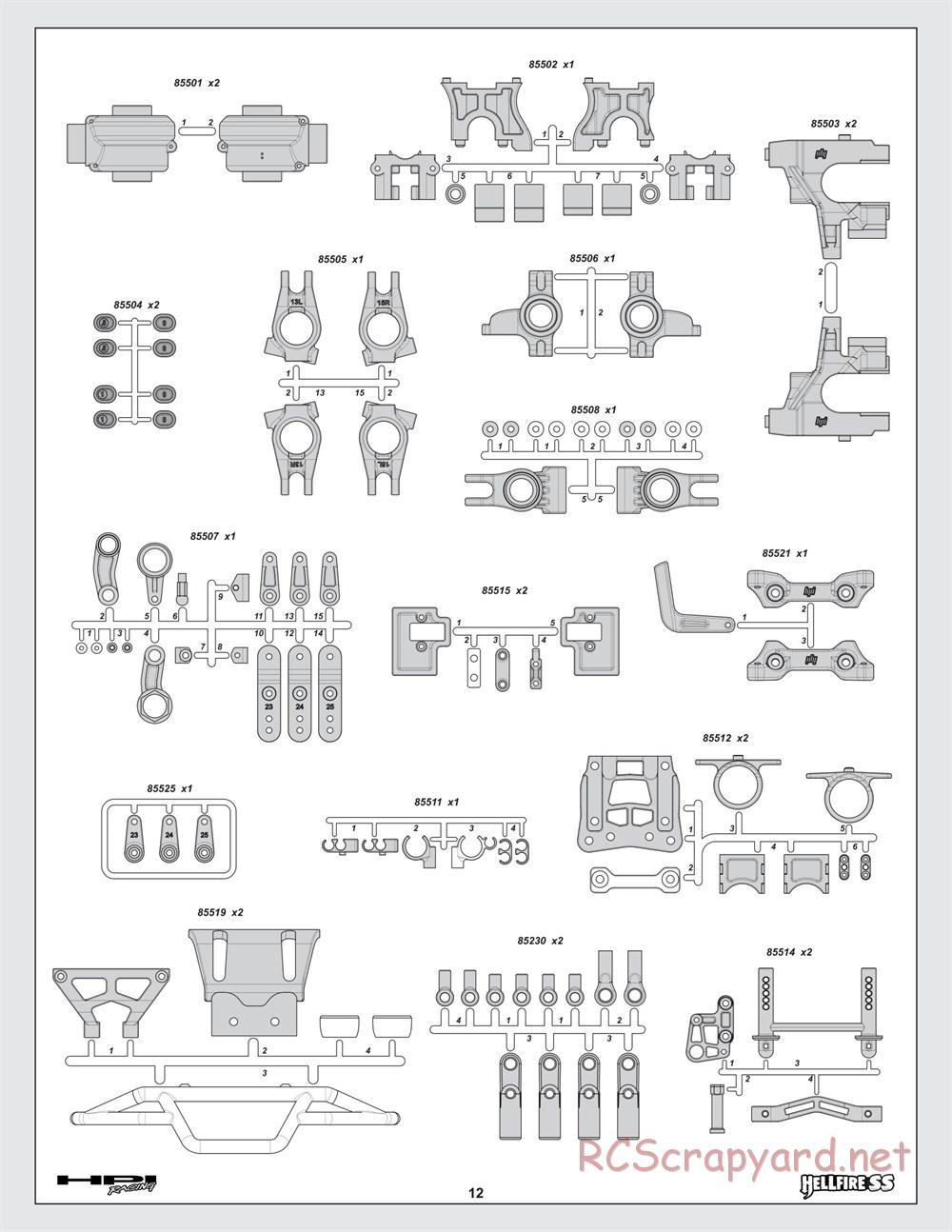 HPI - Hellfire SS - Manual - Page 12