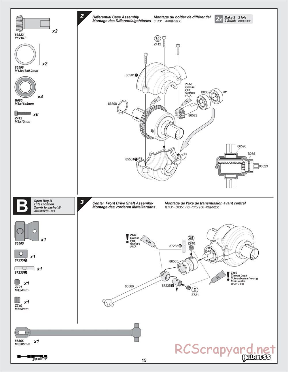 HPI - Hellfire SS - Manual - Page 15