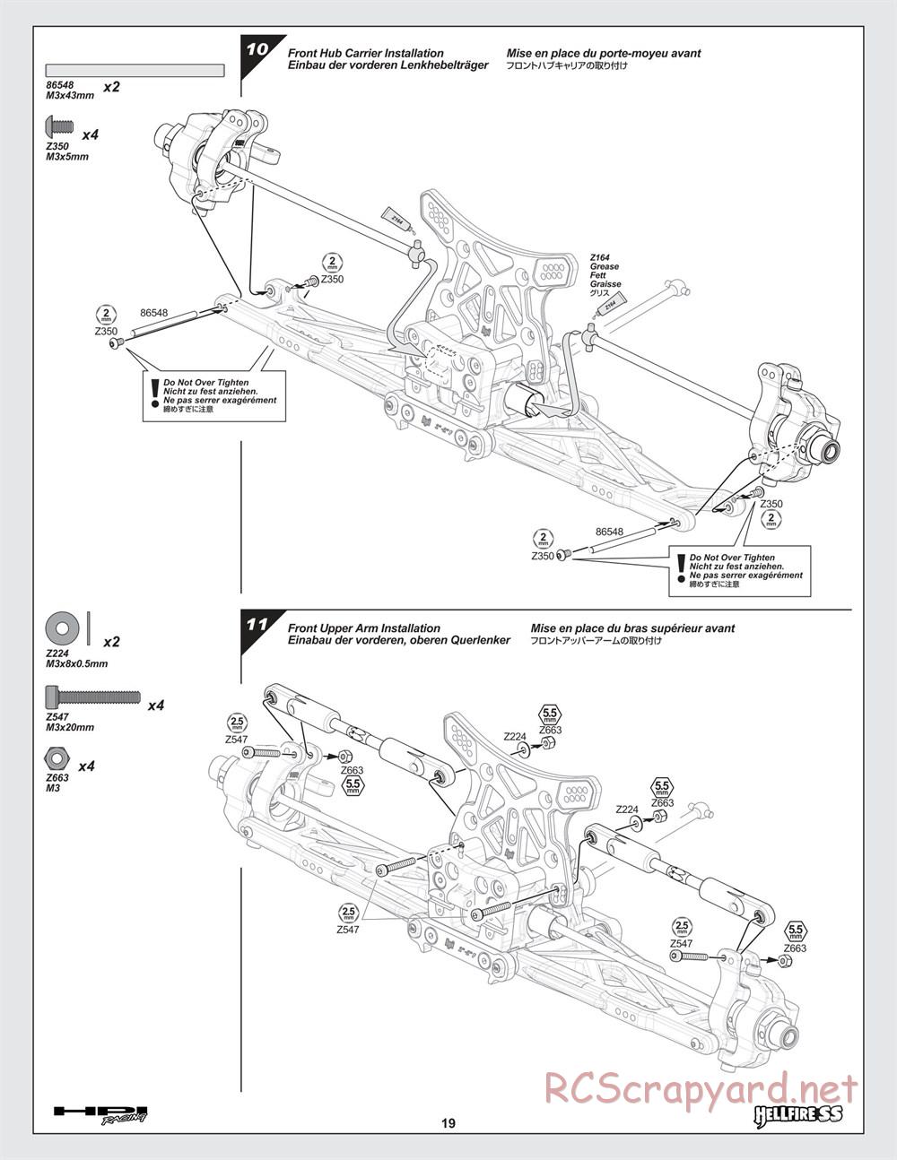 HPI - Hellfire SS - Manual - Page 19