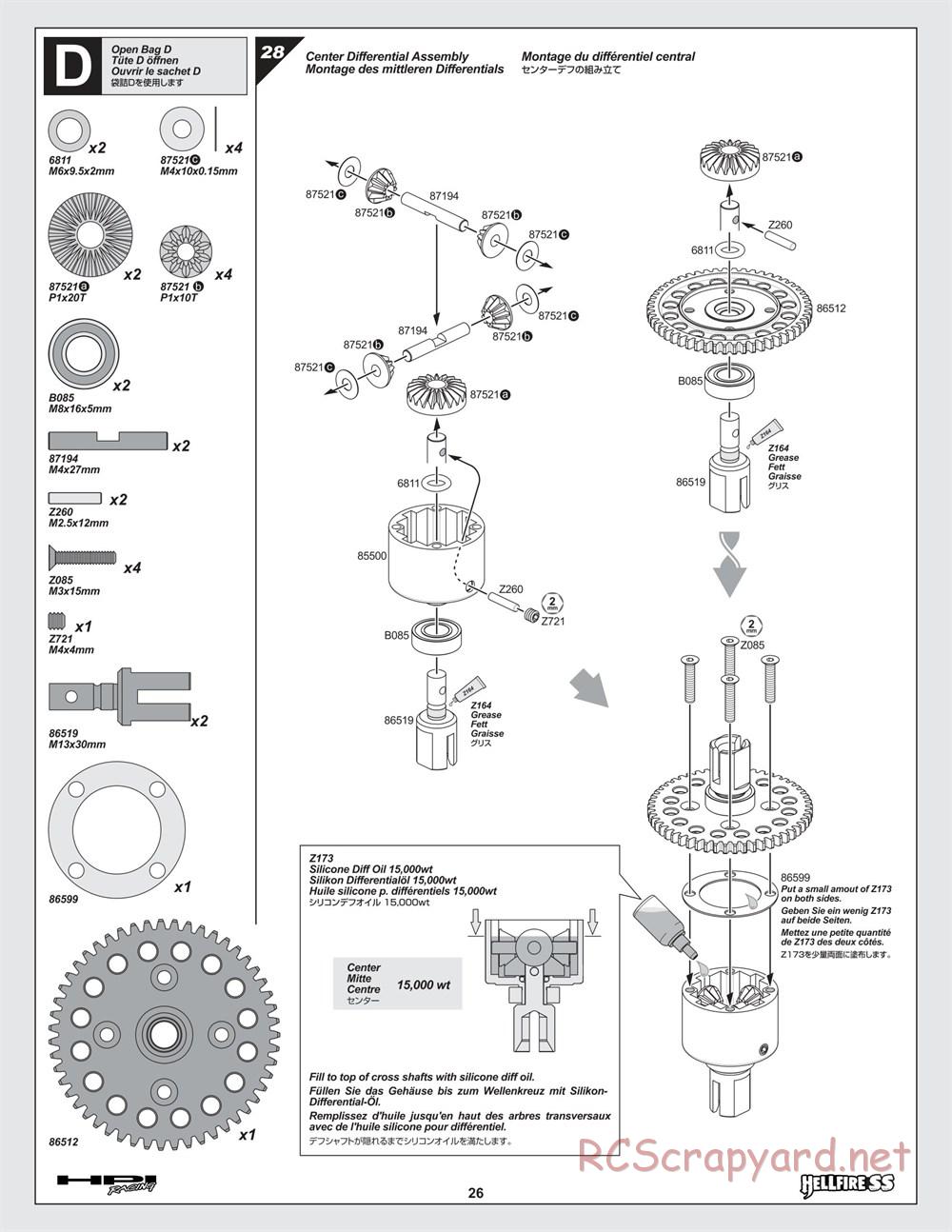 HPI - Hellfire SS - Manual - Page 26