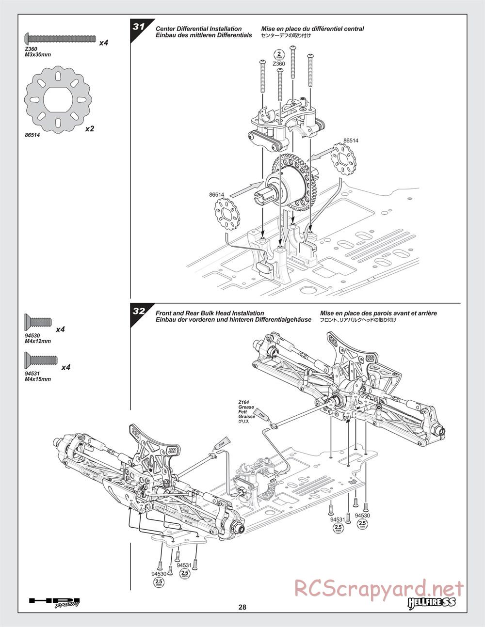 HPI - Hellfire SS - Manual - Page 28