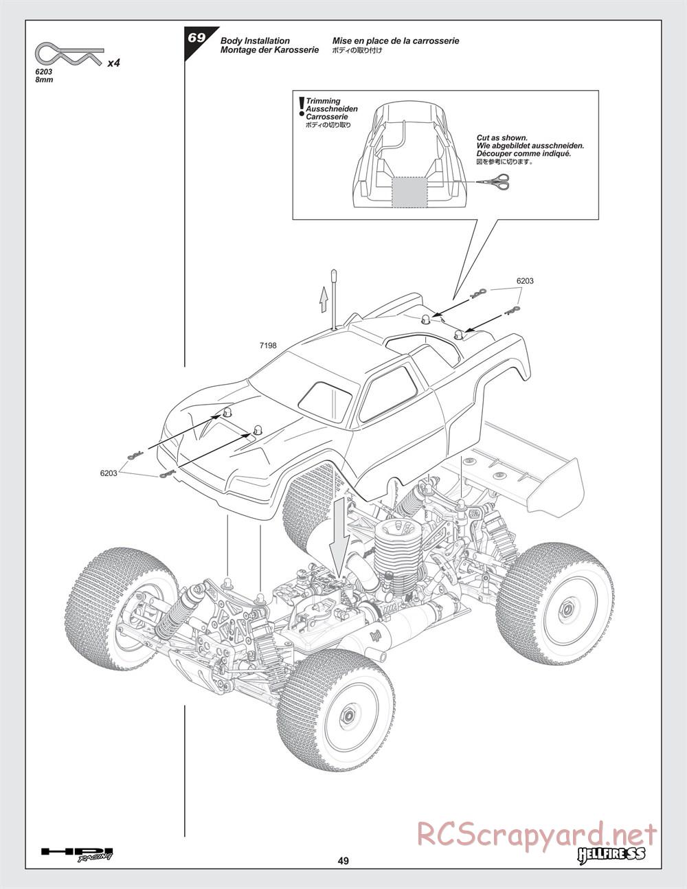 HPI - Hellfire SS - Manual - Page 49