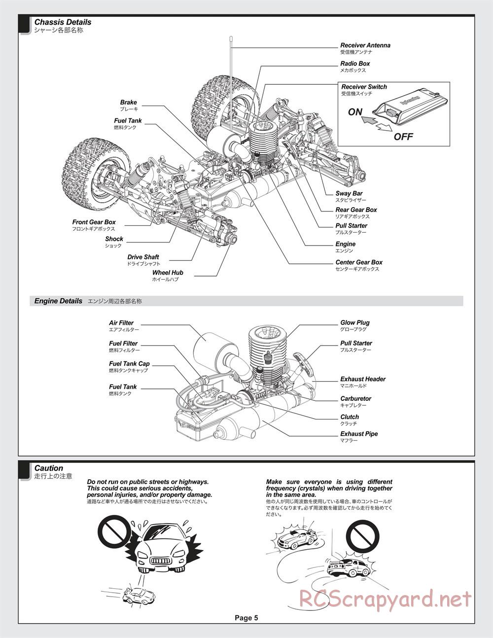 HPI - Hellfire - Manual - Page 5