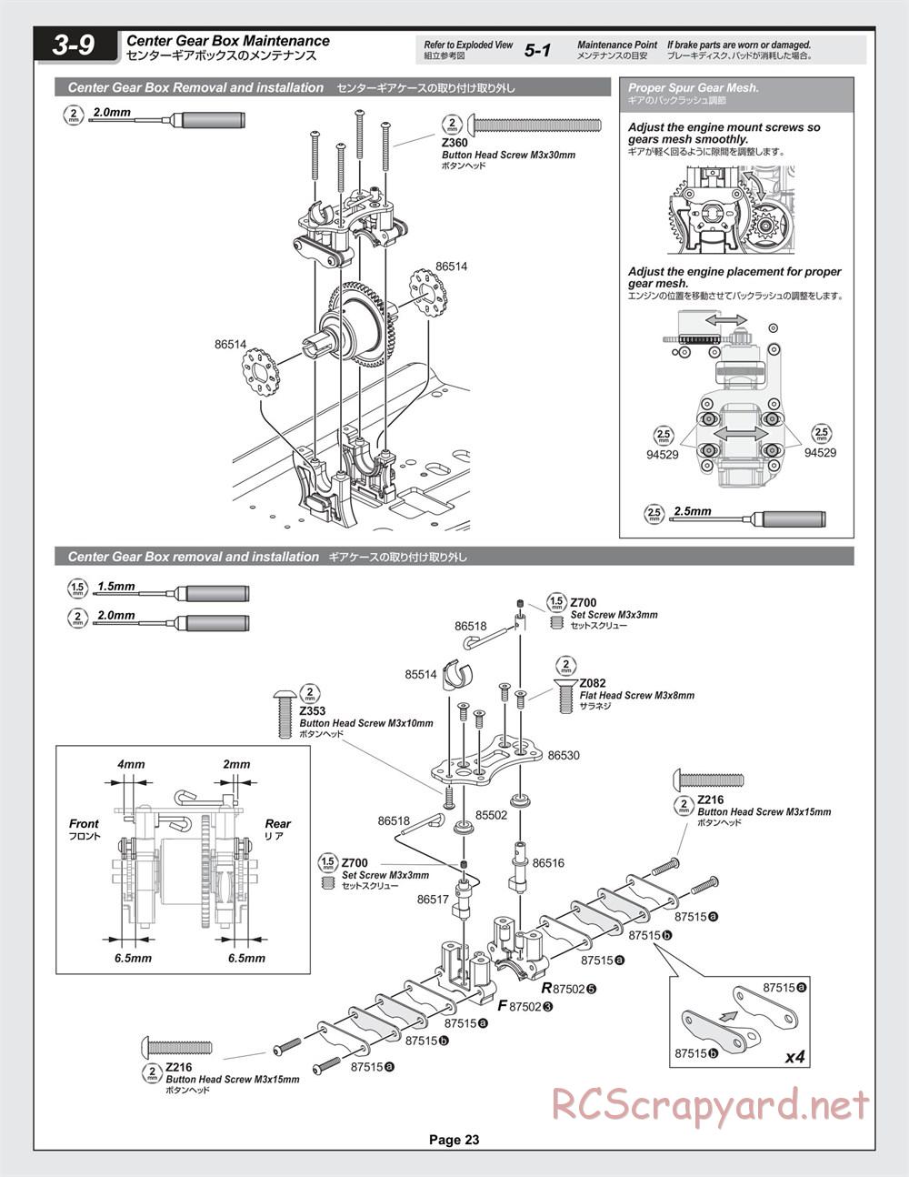 HPI - Hellfire - Manual - Page 23