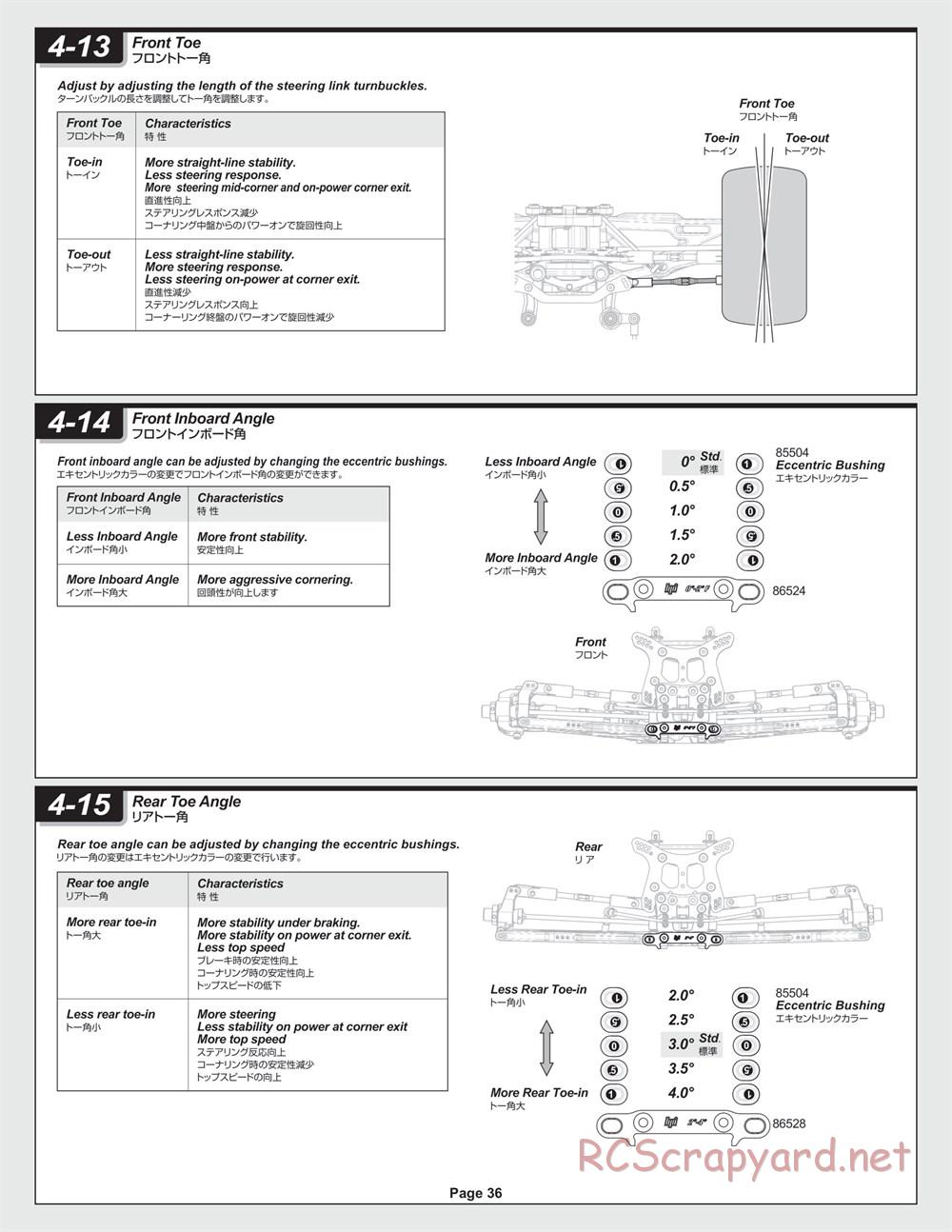 HPI - Hellfire - Manual - Page 36