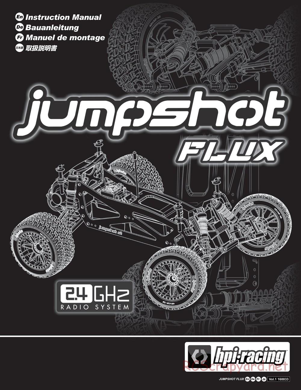 HPI - Jumpshot MT Flux - Manual - Page 1