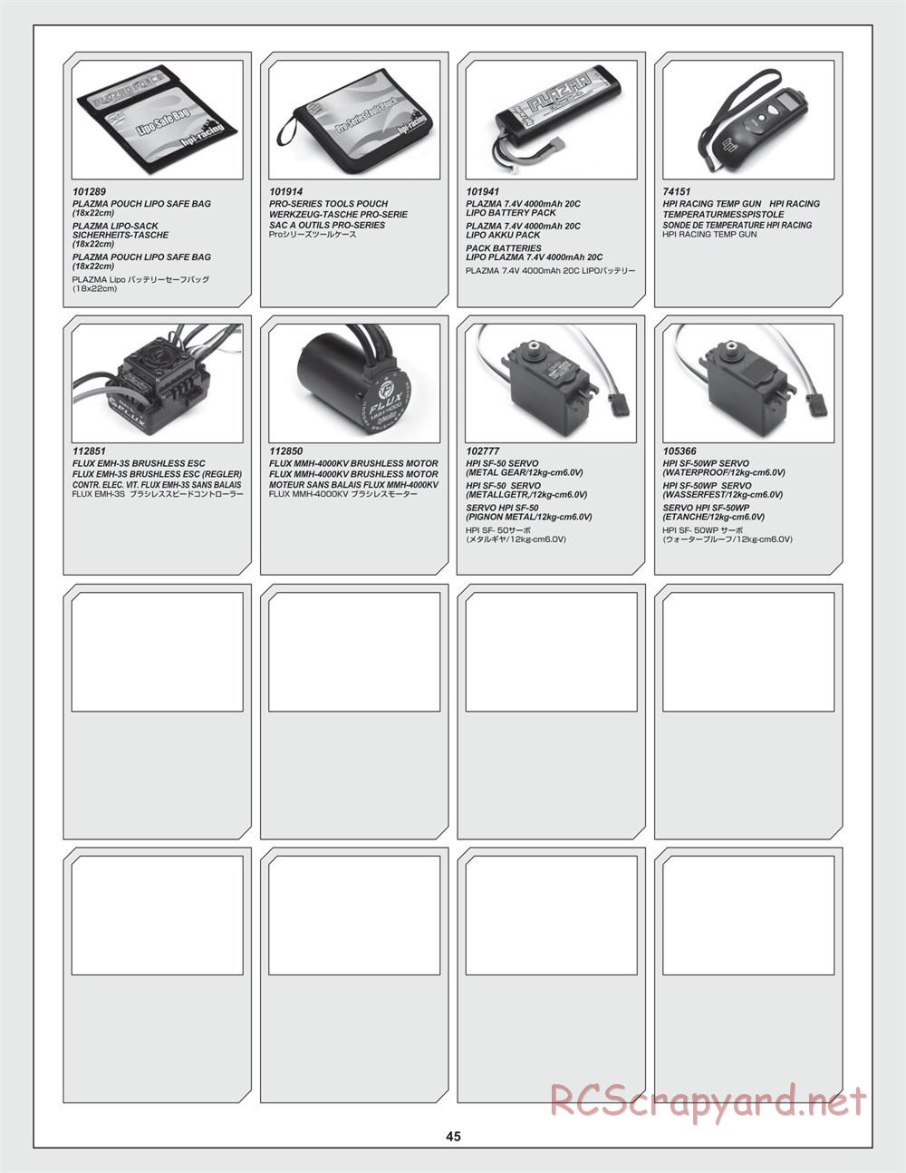 HPI - Jumpshot MT - Exploded View - Page 45