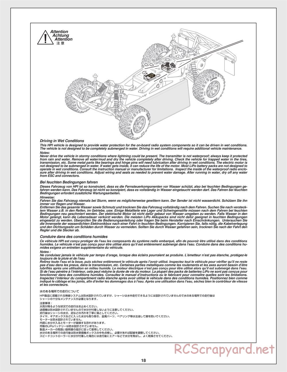 HPI - Jumpshot SC - Manual - Page 18