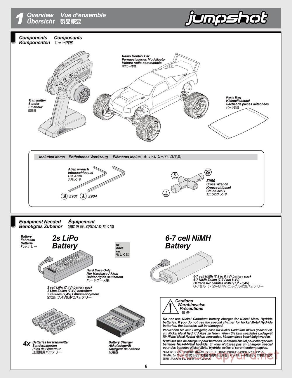 HPI - Jumpshot SC / ST V2 - Manual - Page 6