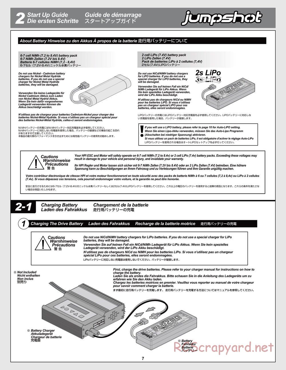HPI - Jumpshot SC / ST V2 - Manual - Page 7