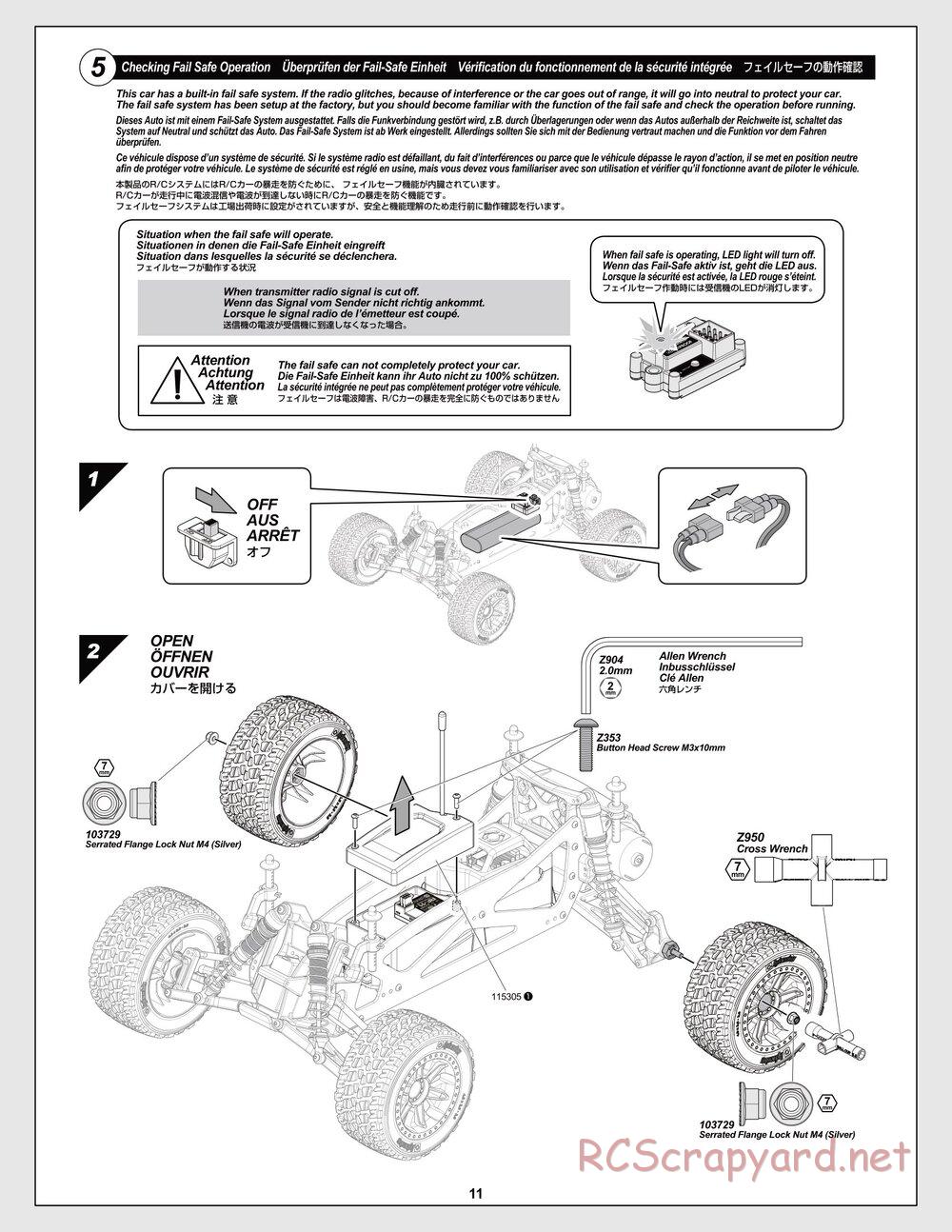 HPI - Jumpshot SC / ST V2 - Manual - Page 11