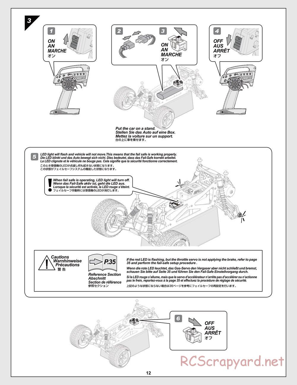 HPI - Jumpshot SC / ST V2 - Manual - Page 12