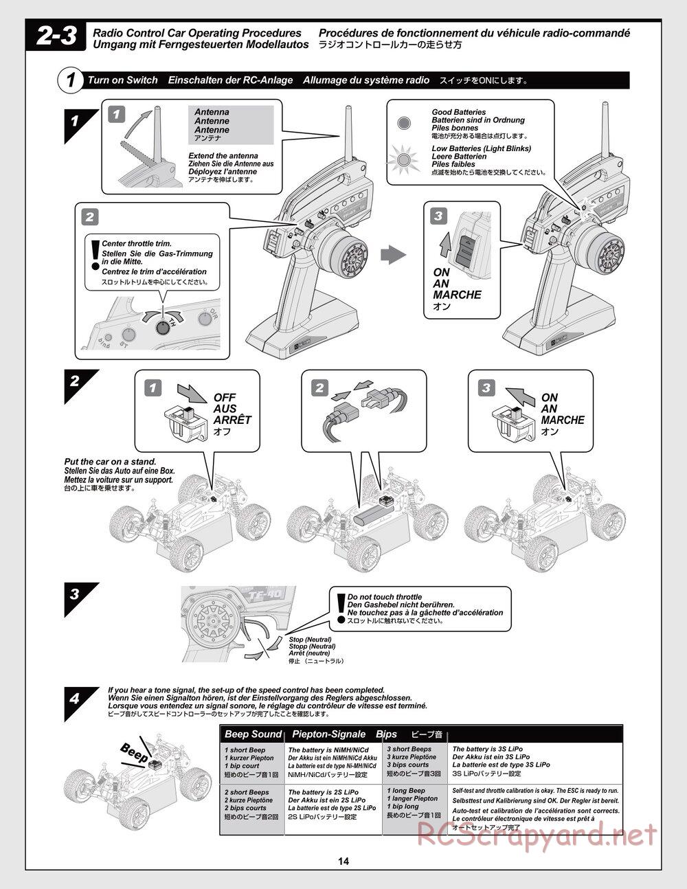 HPI - Jumpshot SC / ST V2 - Manual - Page 14