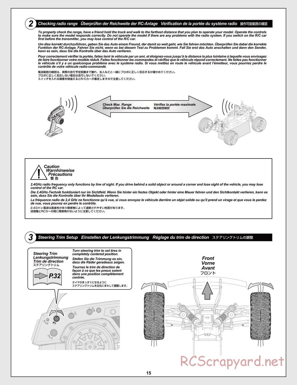 HPI - Jumpshot SC / ST V2 - Manual - Page 15