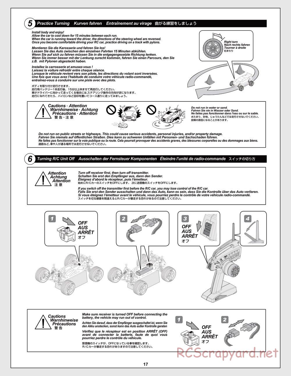 HPI - Jumpshot SC / ST V2 - Manual - Page 17