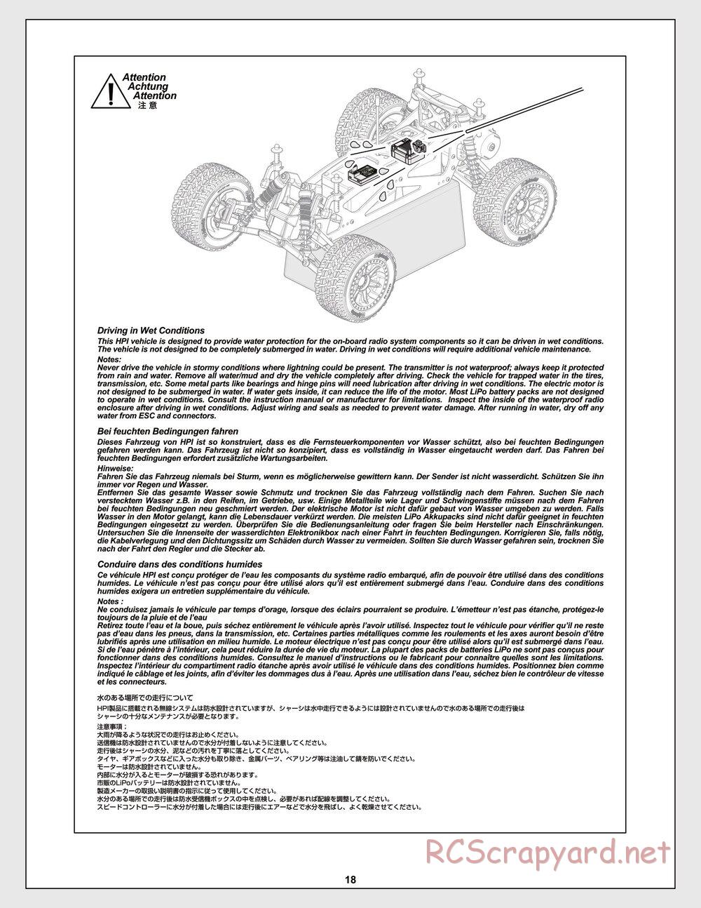 HPI - Jumpshot SC / ST V2 - Manual - Page 18